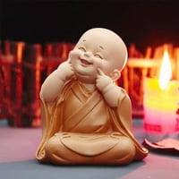 Little Monk Figurine Mini monah statue Slatka Buda monah statua Predivan baby mali monk ukras kreativno