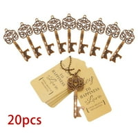 Set Metal Key Piet Boce Openaer vinski prsten za venčane zabave