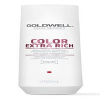 10. OZ Goldwell Dvojni osjetila Boja ekstra bogata - šampon, skalpa za kosu Ljepota W elegantna 3-češnica