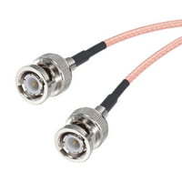 RG koaksijalni kablovi, BNC muški za BNC mužjak manji gubitak RF koaksijalni kabel 4ft Ohm narandžasti