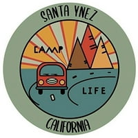 Santa Ynez California Suvenir Dekorativne naljepnice