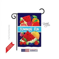 Breeze Decor Summer Ljeto Zabava 2-strana Zastava bašte za dotike - 18. In