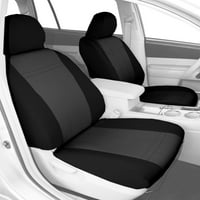 Caltrend Front Neosupreme Seat Seats za 2002 - Ford Explorer - FD231-03NN Umetci na ugalj sa crnom oblogom