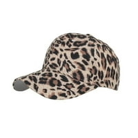 Šeširi za žene Unizno prosipanje prodaja unise klasičnog pamučnog leoparda bejzbol kapa za sunčanje