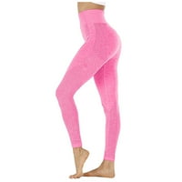 Leesechin Clearance ženske nogavice Stretch Yoga Fitness Trčanje Trgovanje Tkanine Aktivne hlače