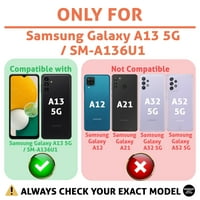 Razgovor o tankom slučaju kompatibilan za Samsung Galaxy A 5G, tanki gel TPU poklopac, rupe od metaka