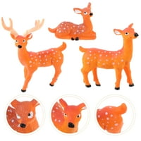 Besponzon jelena ukrasi za kolač od jelena dekor kreativnog poklona za djecu