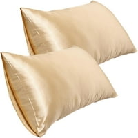 * Satin jastučnica, imitacija svilena jastučnica, jastuci standardne veličine, jastuk za tijelo, jastučnica