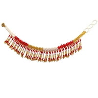 Češka staklena sjemenska perla Multi vingle frill fringen anklet - Ženska modna ručno rađena nakit za