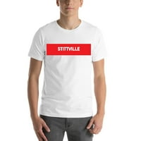 3xl Super crveni blok Stittville kratka pamučna majica kratkih rukava po nedefiniranim poklonima