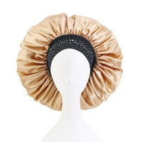 Hupta bejzbol kapa za žene saten čvrsta široko obojena kosa za kosu za spavanje Chemoterapija Kapu za