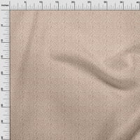 Onuone pamuk poplin svijetlo smeđa tkanina Geometrijska DIY odjeća za prekrivanje tkanine Tkanina od