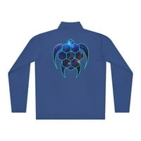 Space Turtle četvrt-zip pulover
