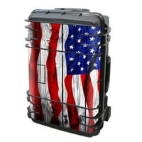 Kožni naljepnica vinil zamotavanje za seansovske naljepnice naljepnice Skins pokriva američku zastavu