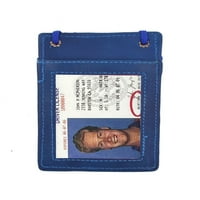 Blokiranje originalnih kožnih ličnih držača novčanika kreditne kartice s remen za vrat koji se može