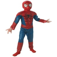 Rubies Costim co Childs Boy's Deluxe Marvel Neverovatni spidermanski kostim mišića mali 4-6