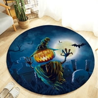 Halloween Dekoracija klirence prostirki prostirke za okrugle površine za spavaću sobu ukrasnog prostirnog
