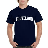 Arti - Muška majica kratki rukav, do muškaraca veličine 5xl - Cleveland
