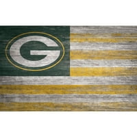 Green Bay Packers 11 '' 19 '' Znak zastava