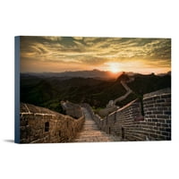 Veliki kineski zid, zalazak sunca