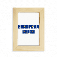 Integracija kućišta zastava Europe Desktop prikaz Zaslon za fotografije okvira Slika slika