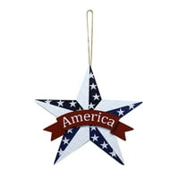 Njspdjh američki dan nezavisnosti Drveni zid viseći ukrasna vrata Viseći znakove kuglice za zabavu