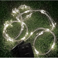 Solarna svjetla za žice na otvorenom LED-ovi podružni bakar božićno vodootporno drvo