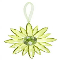 Ornament za cvijeće zelene boje - od strane Ganz
