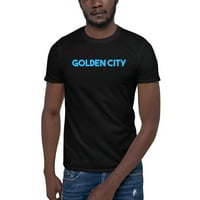 Plava Zlatna gradska majica kratkih rukava majica majica po nedefiniranim poklonima