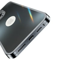 Za iPhone Pro CASE s ugrađenim zaštitnikom zaslona, ​​metalni aluminijski odvodnik od legura punog kućišta