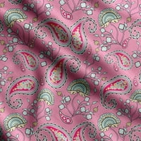 Soimoi Azijski Paisley Ispis, svilena tkanina, dekor šivaće tkanine uz dvorište široko, ukrasna tkanina