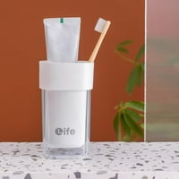 Farfi dvoslojnik jednostavan čaše za ispiranje usta za ispiranje usta, putni čekić za četkicu za zube