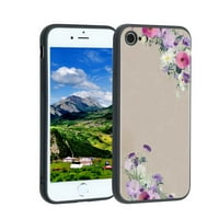 Kompatibilan sa iPhone se telefonskim futrolom, cvijeće - Silikonska futrola za silikon za TEEN Girl