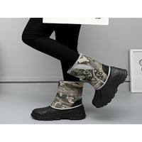 WAZSHOP WOMENS Vanjske cipele Plišani obložene čizme Srednja klasa za planinarenje Slip otporna na klizanje