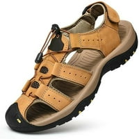 Giligiliso Nove kožne sandale Muški vanjski Wading Leisure Sports Prvi sloj cipele od kravlje plaže