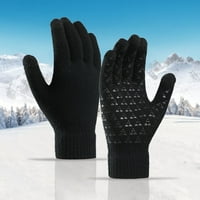 Zima nadograđene na dodirnim zaslonom na dodir protiv klizanja Elastične toplotne meke klizne rukavice