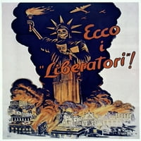 Drugog svjetskog rata: Italijanski poster, 1944. Nmaj 'libelatesa'