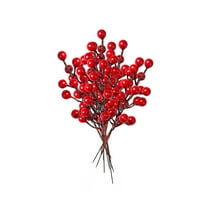 Corashan Decor, Berry Picks - Umjetna crvena bobica Dems Crveni božićni ukrasi za Christma Tree Home Dekor, kućni dekor