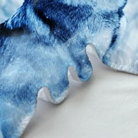 Modni snježni vuk Početna Pokrivena prekrivači visokokvalitetni posteljina za posteljinu, Twin