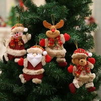 Privjesak za božićne lutke, Xmas Tree Viseći privjesak, božićni ukrasi, Xmas Lull Vise Angel, obrtni