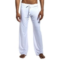 Farfi Men Casual Solid Color CourtString labave hlače koje se bave hlače koje rade joge pantalone