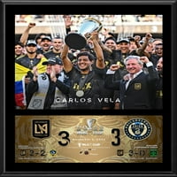 Carlos Vela Lafc MLS šampioni 12 15 sublimirani plak
