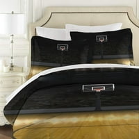 Košarka sportski crtani dječački posteljina posteljina pokrovi za pokrov sa jastučnicima poklon za dječake Teen Boys Spavaća soba