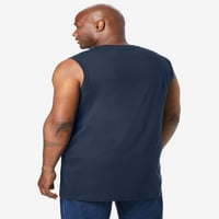 Kingsize muške velike i visoke majice manje duže duljine majice mišića