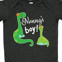 Inktastični nannsic dečko grandson dinosaur poklon baby bodysuit