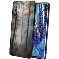 Mysticl-Foggy-Forest-Scenes - Telefonska futrola za Samsung Galaxy S Fe za žene Muškarci Pokloni, Mekani