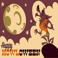 Howlowen Wolfman Woolwolf, Retro Halloween