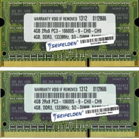Seifelden 8GB memorijska ramba za HP ENVY 17T-SE CTO laptop memorijska nadogradnja