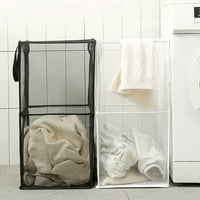 Vreme i trup za pranje rublja s ručicama Prijenosna korpa za pranje rublja svlačna mreža rublja rublje