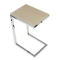 STOWTHEWOLD krajnji sto, gornji materijal: staklo, osnovni materijal: metal